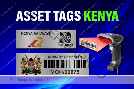 An image of Aluminium Asset Tags in Nairobi Kenya