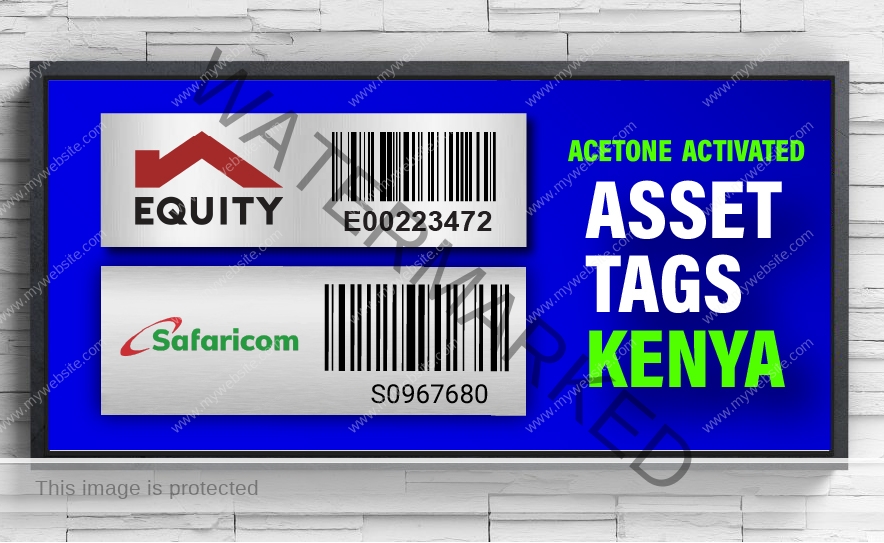 acetone activated asset tags. Aluminium Acetone activated asset tags in Kenya and Africa